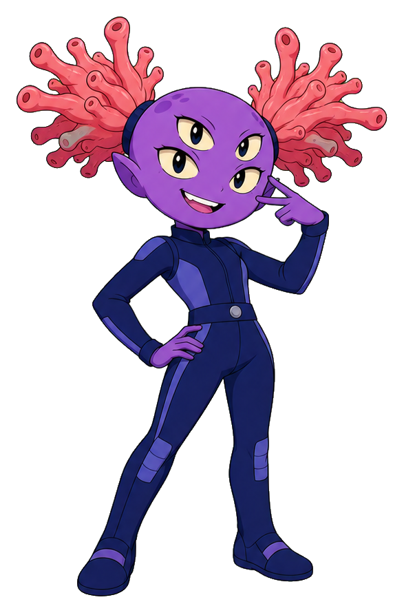 Preview for Anime Alien Creature Sticker