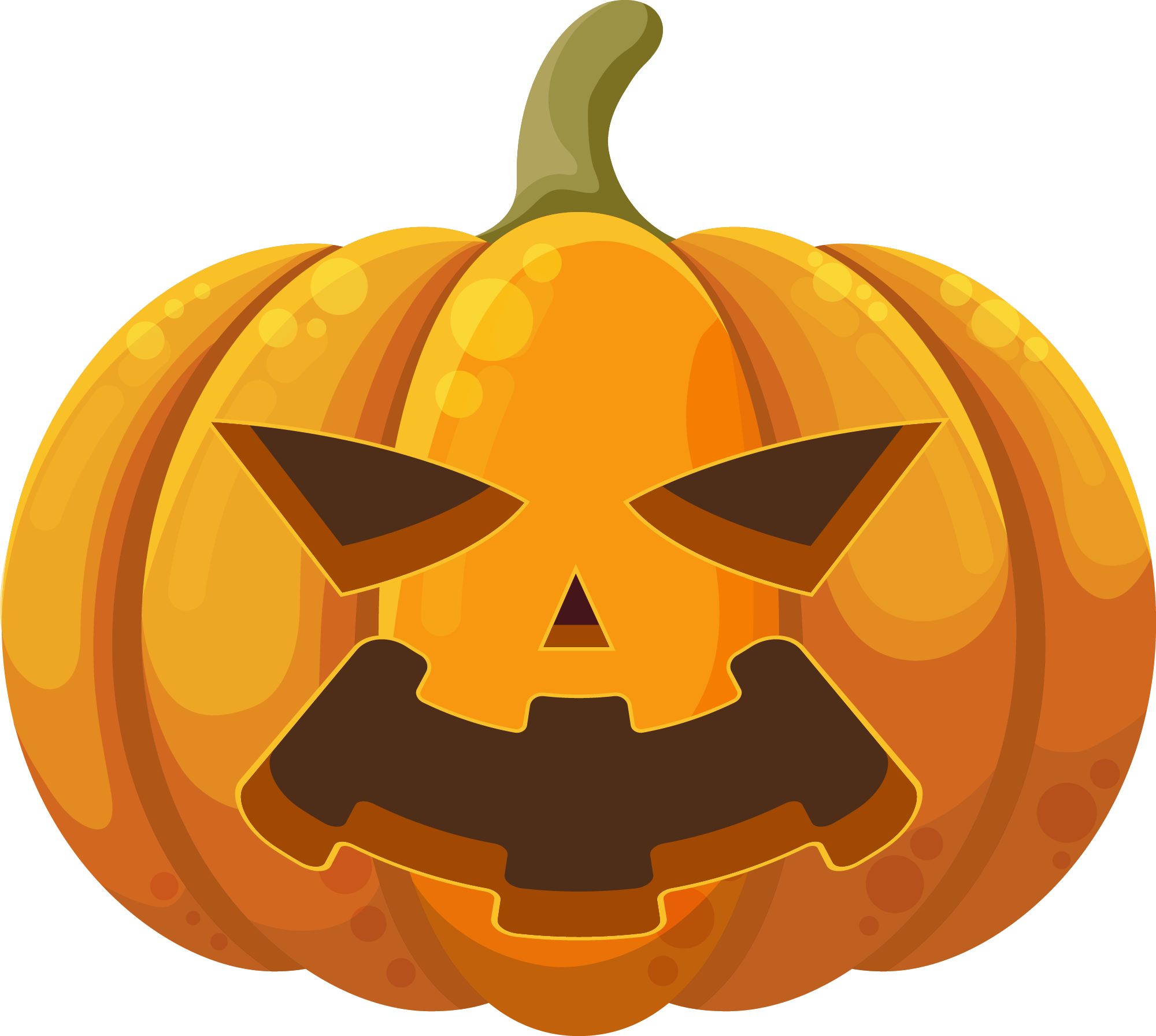 Preview for Halloween-jack-o-lantern-illustration-pumpkins-sticker-01490
