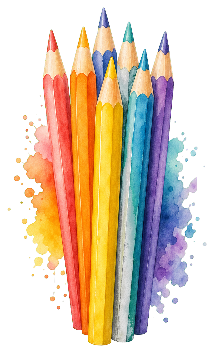 Preview for Colored Pencils Sticker