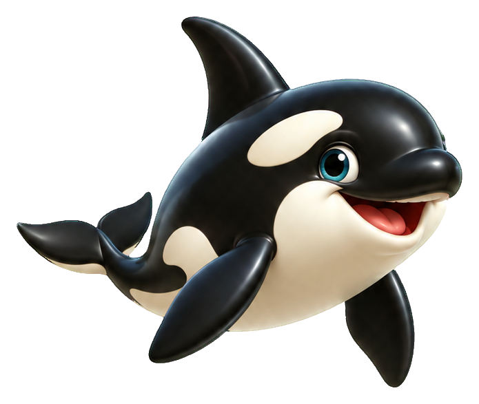 Preview for 3d Ocean Friends Orca