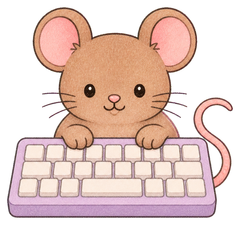 Preview for Mouse At Keyboard Sticker