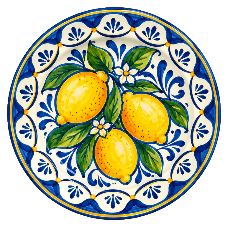 Preview for Painted Lemon Plate