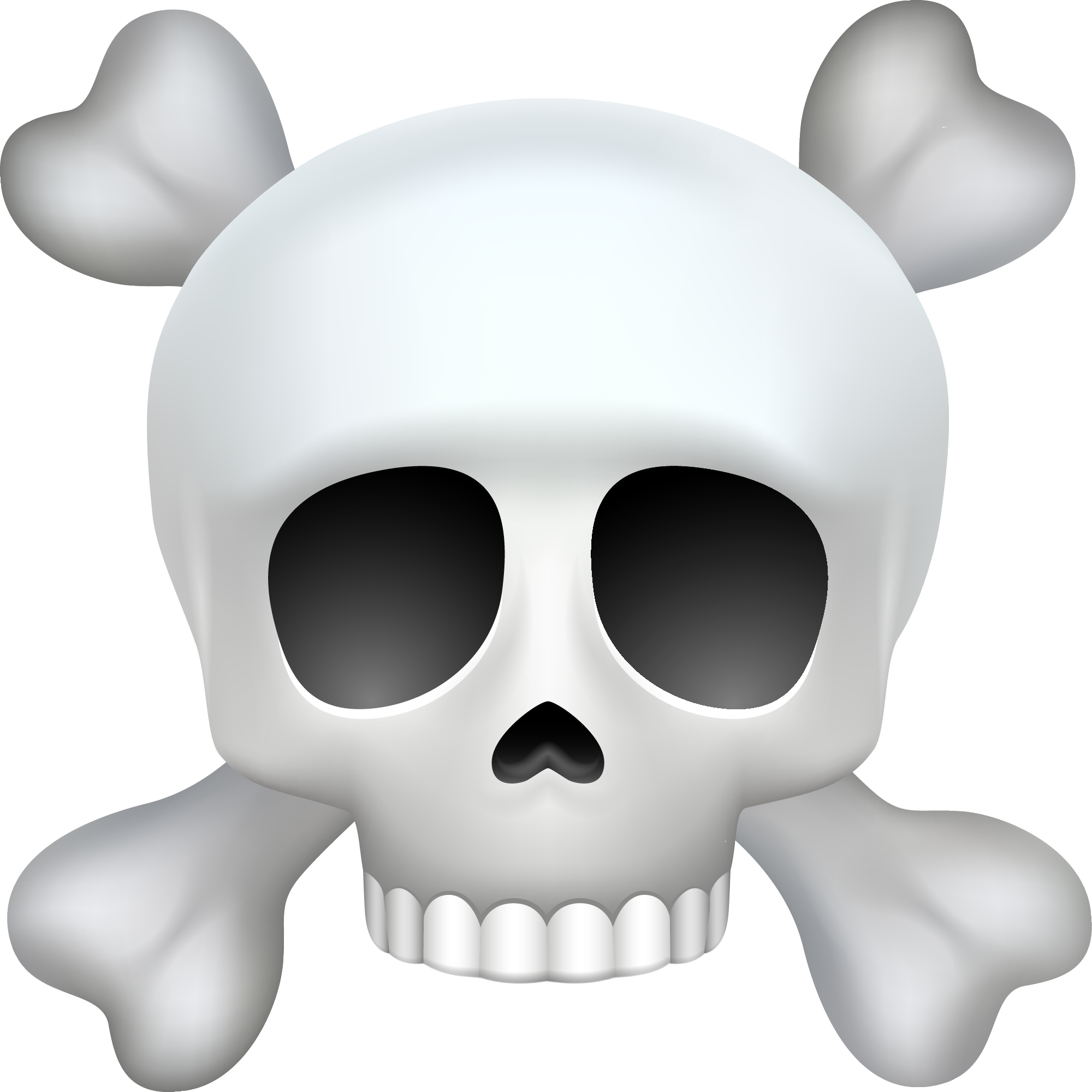 Preview for Skull-and-crossbones-emoji-emoji-classic-sticker-78907