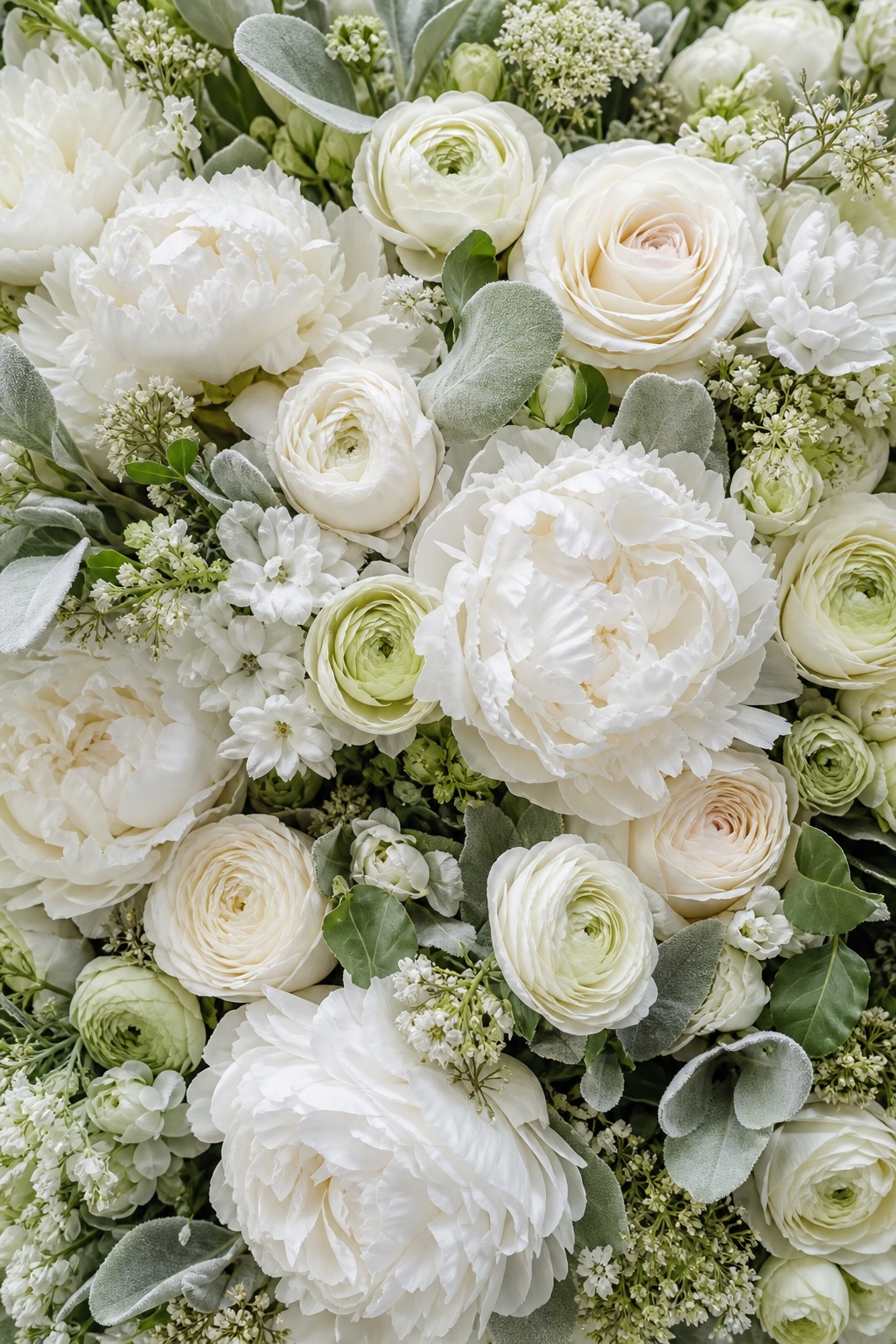 Preview for White Sage Peony Cloud Background