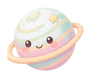 Preview for Ringed Planet Sticker