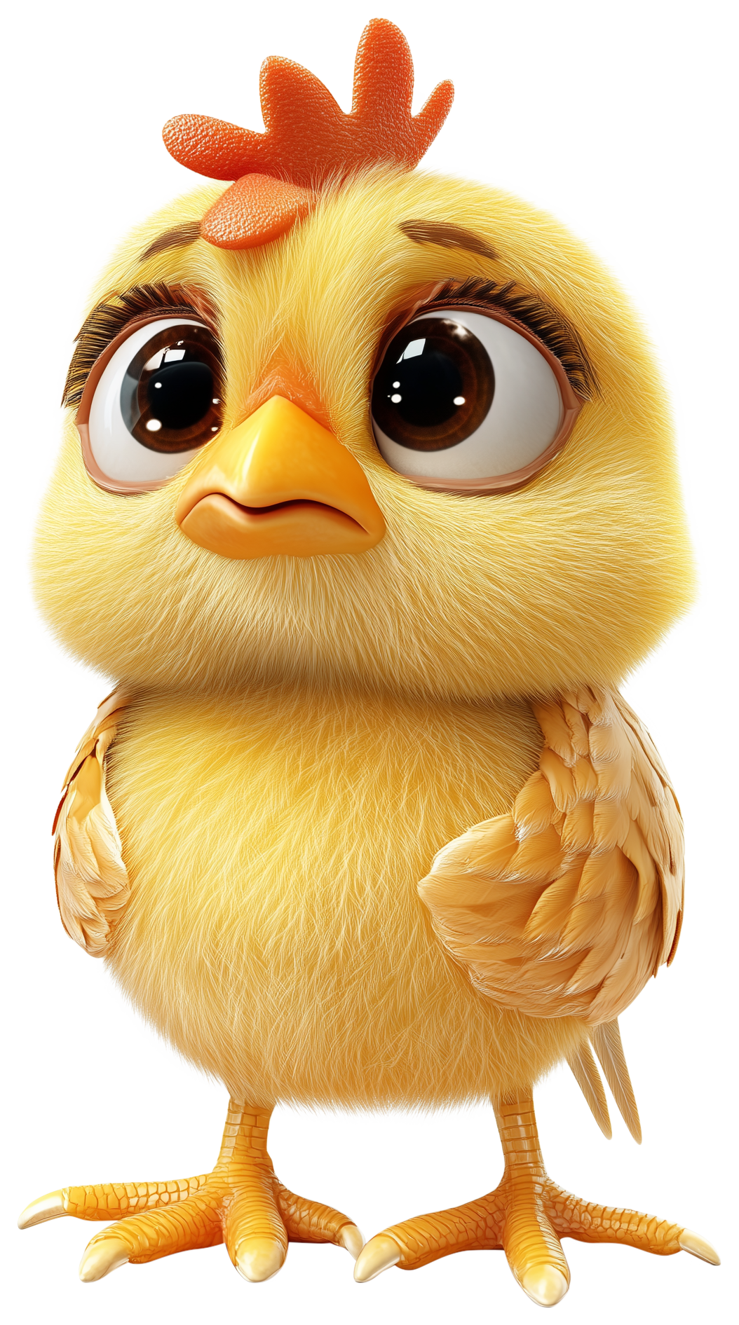 Preview for Cute Chicken Sticker Graphic