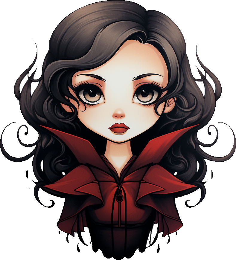 Preview for Cartoon-vampire-illustration-halloween-characters-sticker-1f965