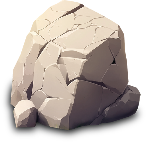 Preview for Rock-graphic-design-element-hardscape-sticker-65979