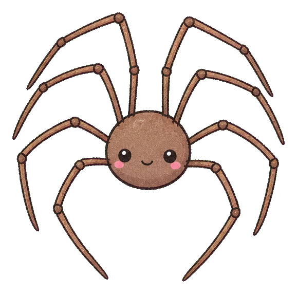 Preview for Daddy Longlegs Kawaii Bug Sticker