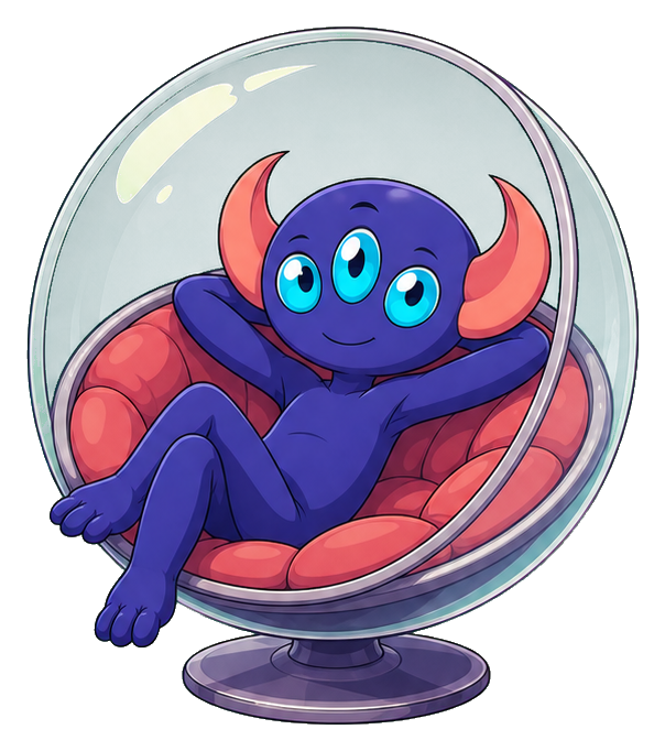 Preview for Anime Alien Creature Sticker