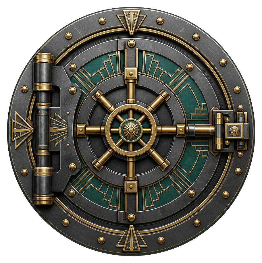 Preview for Vault Door Sticker Graphic