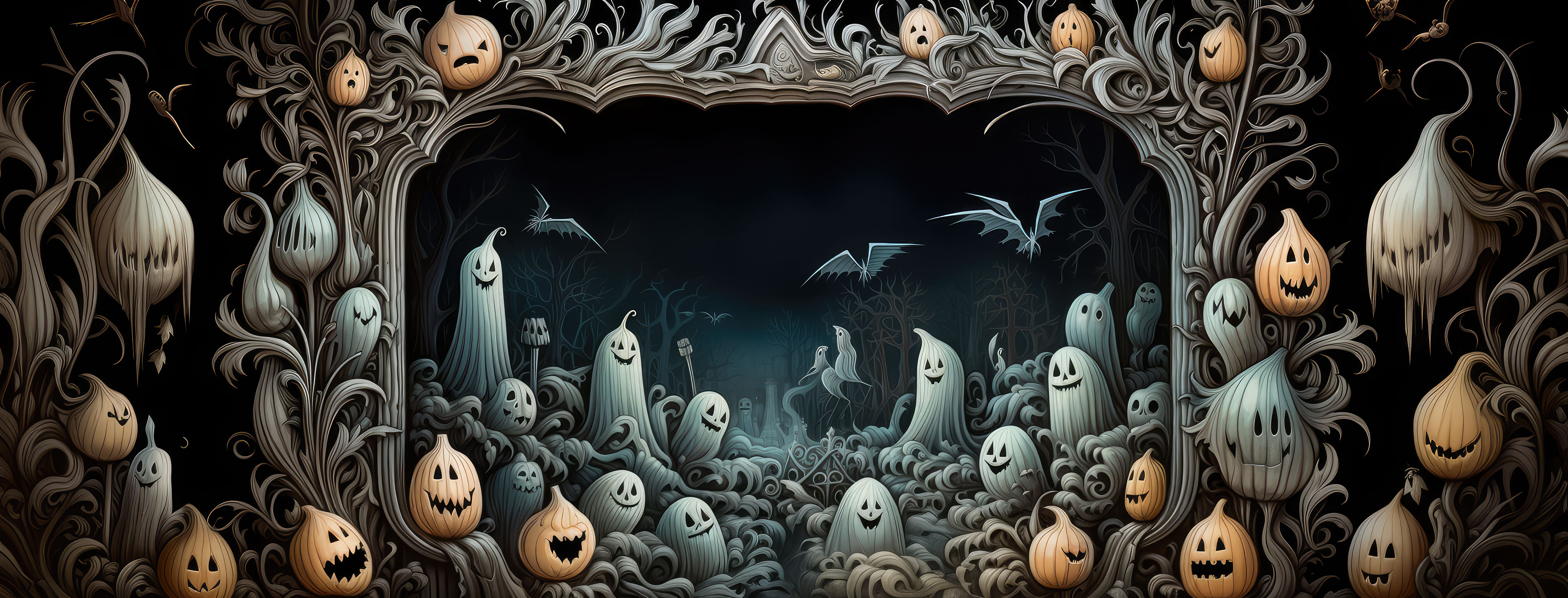 Preview for Halloween-spooky-night-scene-halloween-cover-background-a88fb