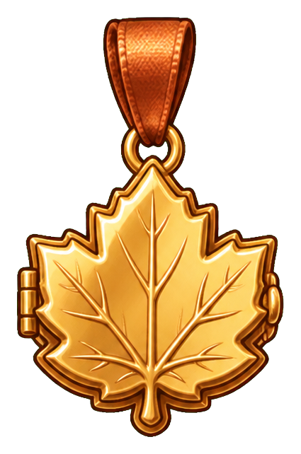 Preview for Maple Leaf Locket Sticker