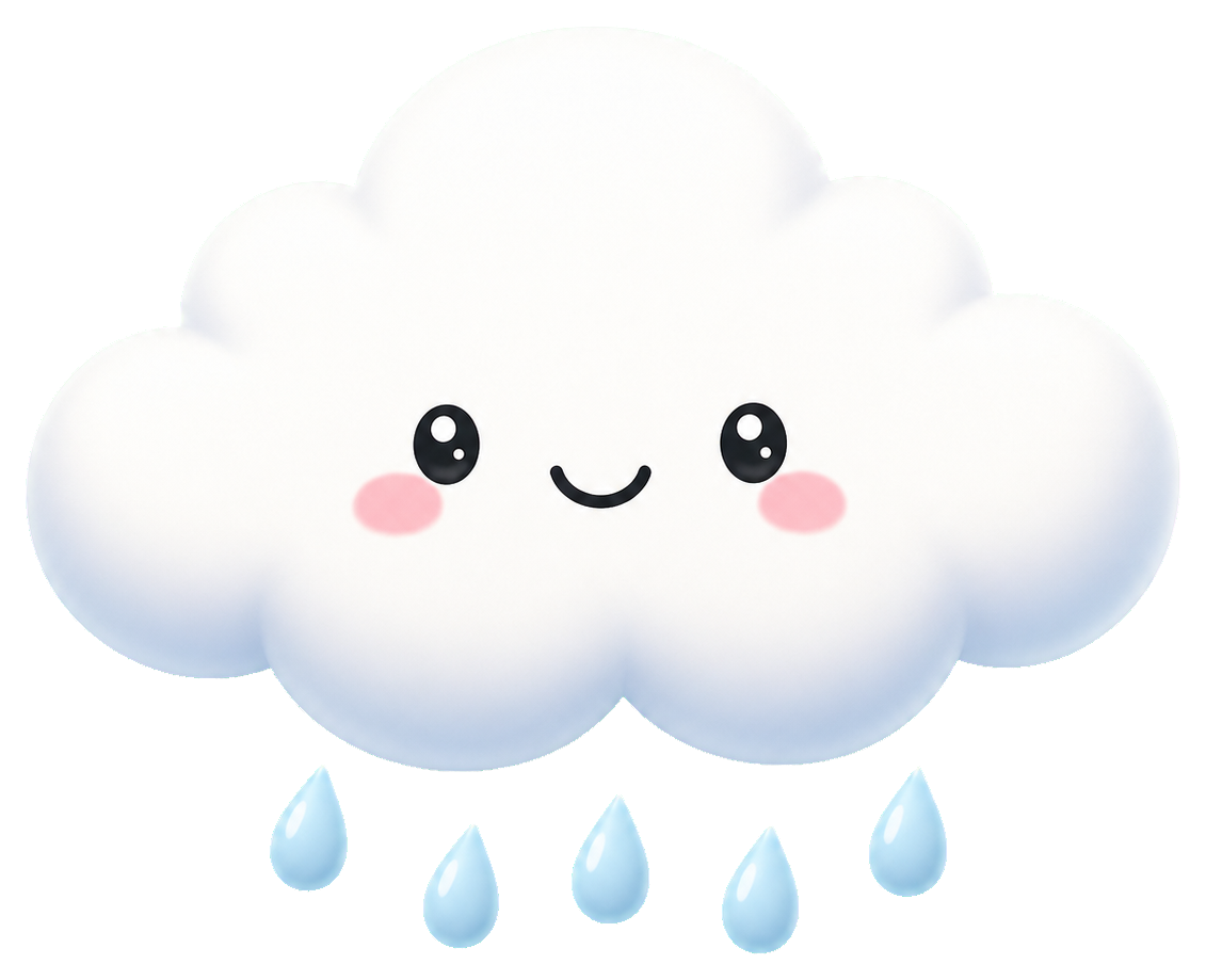 Preview for Cloud Drizzle Sticker