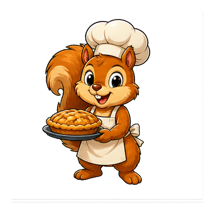 Preview for Acorn Baker Squirrel Sticker