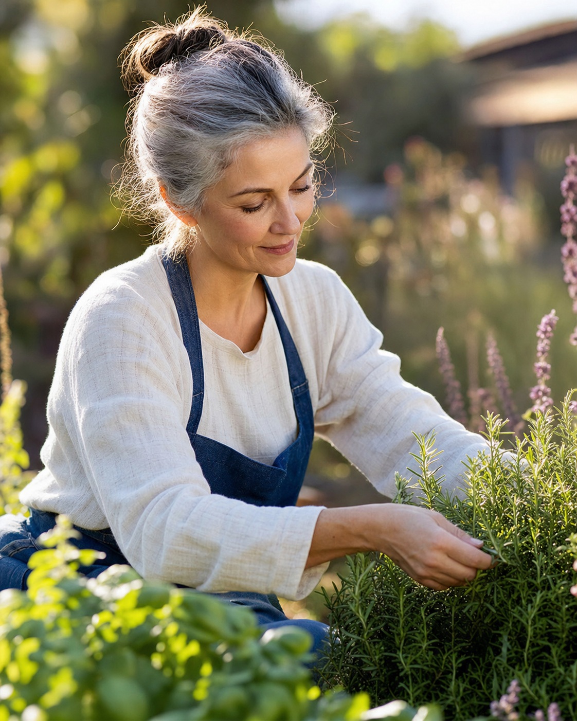 Preview for Wellness Gardening Background Stock Image