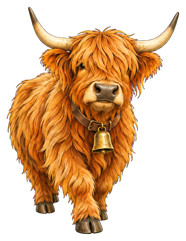 Preview for Highland Cow Cowbell