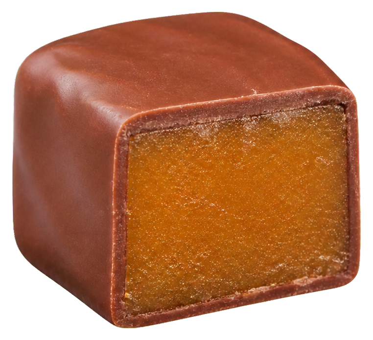 Preview for Chocolate Caramel Cutaway Cube Sticker