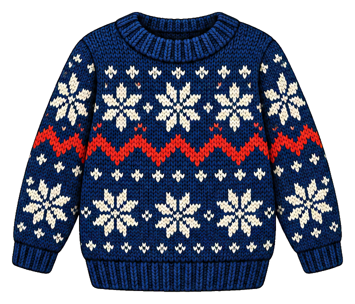 Preview for Snowflake Fair Isle Sweater