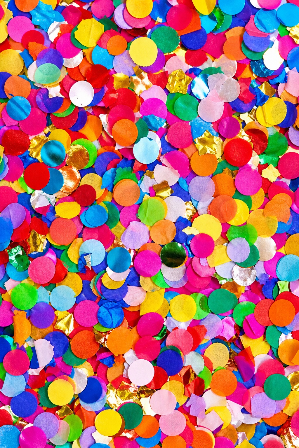 Preview for Vertical Rainbow Confetti Background