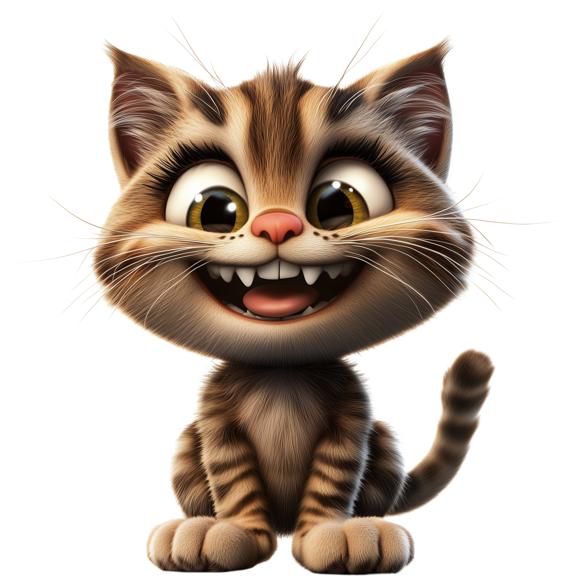 Preview for Cute Cat Emoji Sticker Graphic