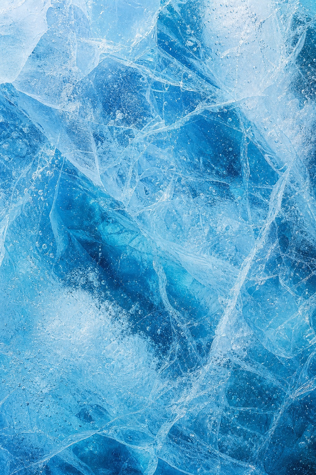 Preview for Blue Ice Winter Background Texture