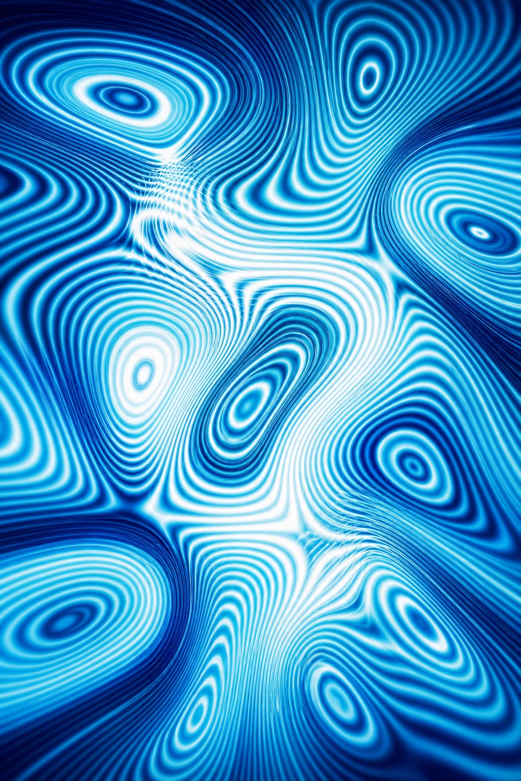 Preview for Cyan Moiré Wave Abstract Background