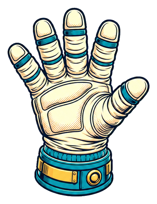 Preview for Comic Space Gadgets Space Glove