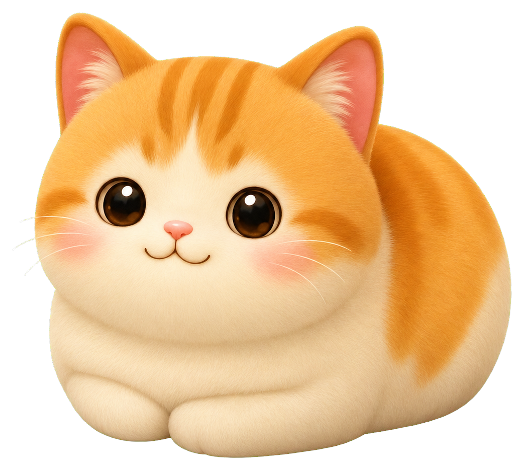 Preview for Cat Loaf Sticker Graphic