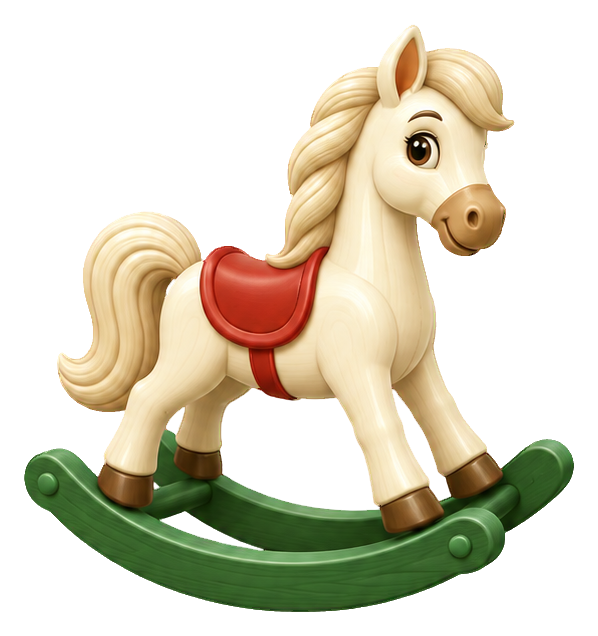 Preview for 3d Christmas Rocking Horse