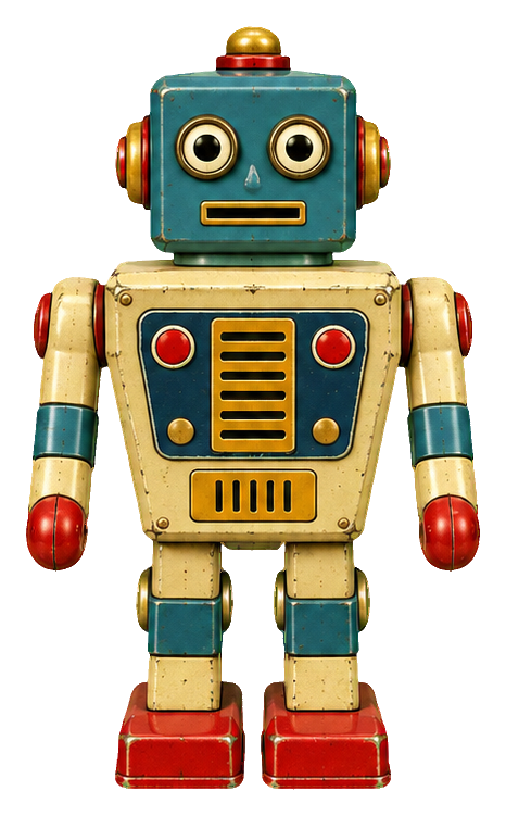 Preview for Tin Toy Robots Trapezoid Torso