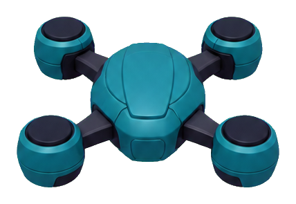 Preview for Teal Scouting Drone Sticker