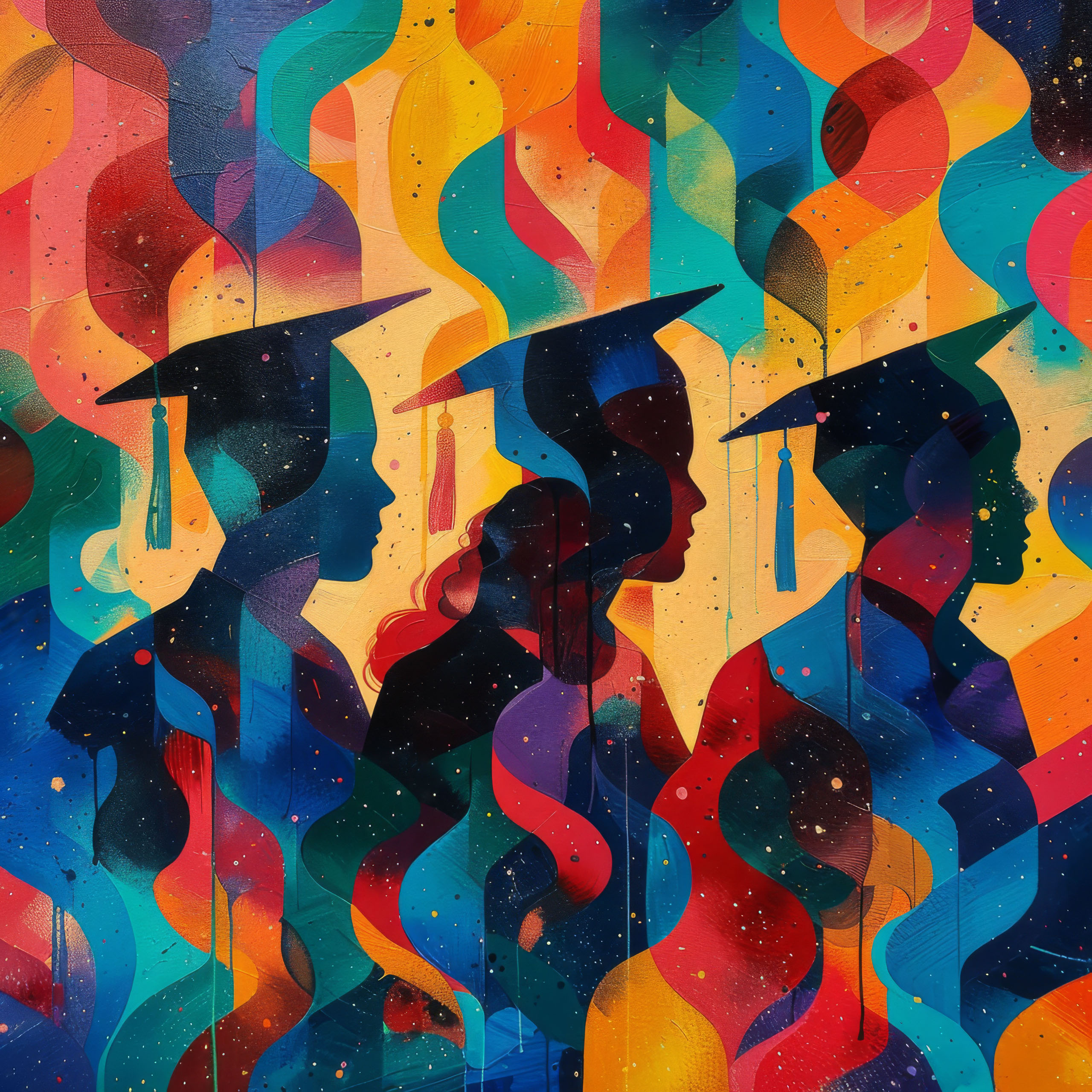 Preview for Graduation-day-abstract-art-background-62180