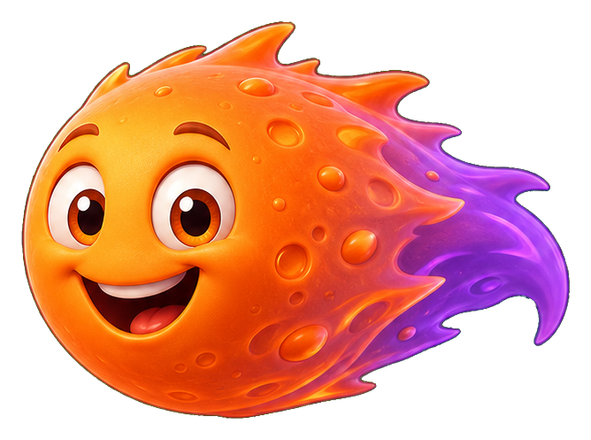 Preview for Comet Tail Alien Sticker