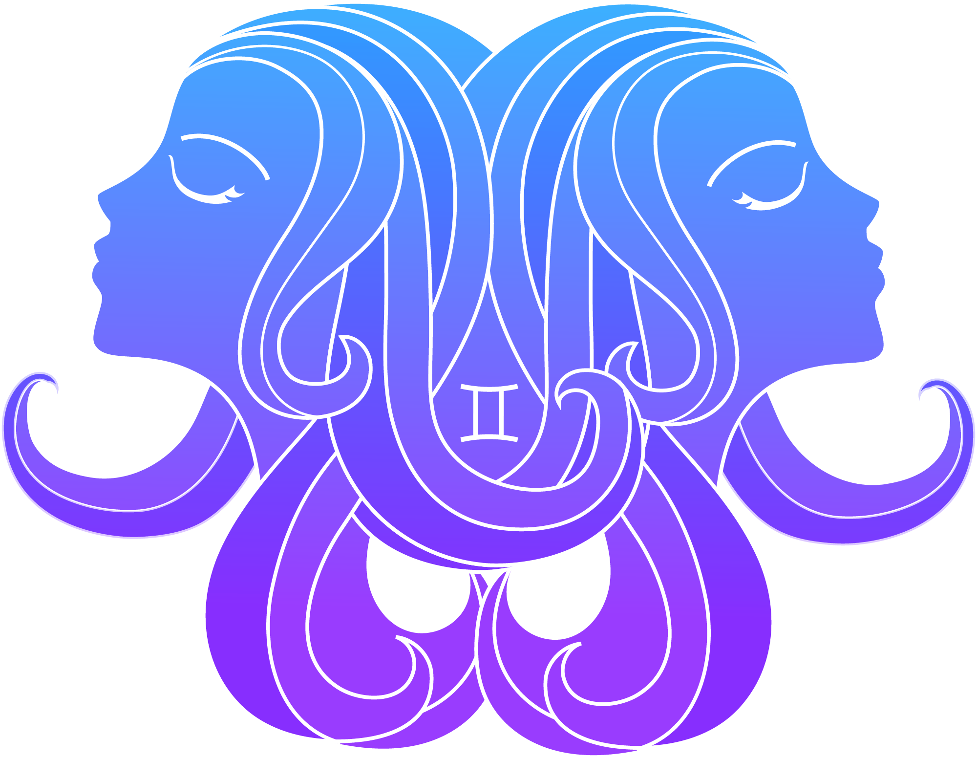 Preview for Gemini-zodiac-sign-illustration-sticker-64ab3