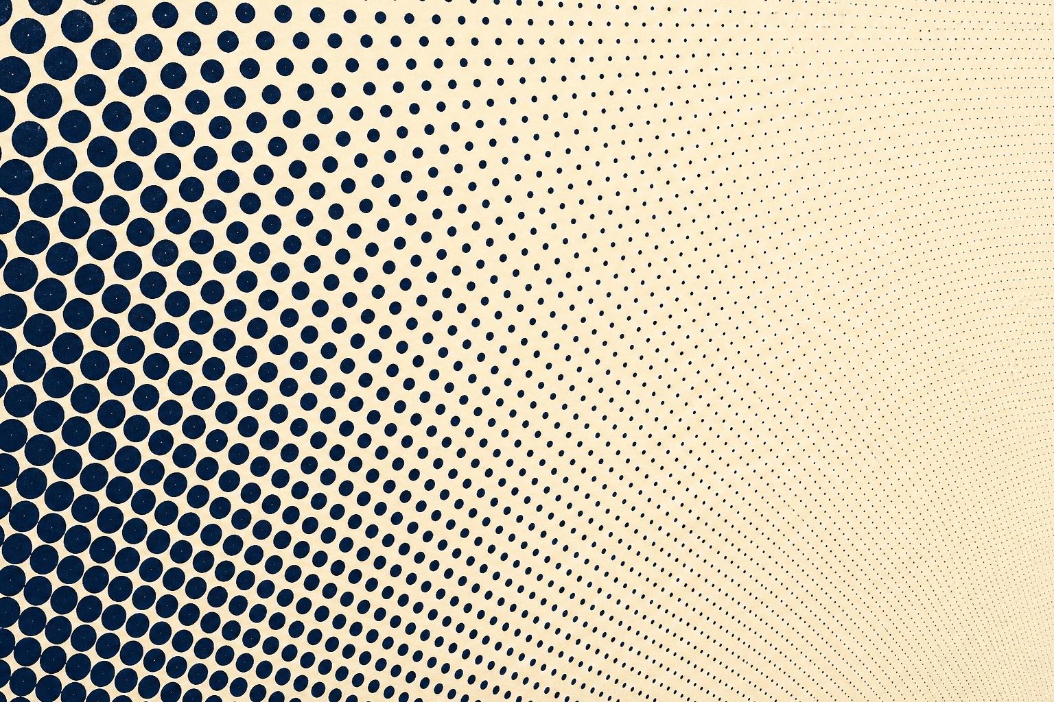 Preview for Navy Cream Halftone Dots Background