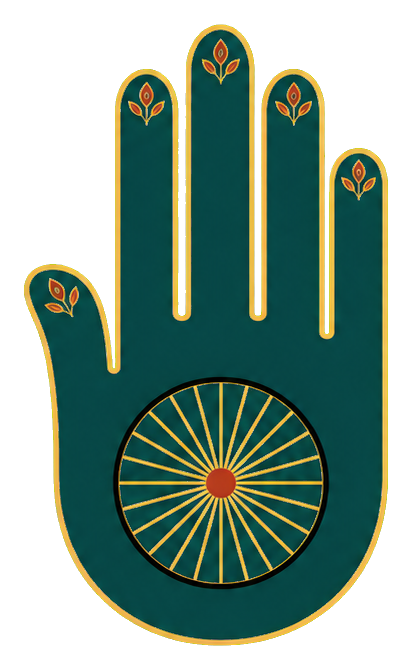 Preview for Botanical Ahimsa Hand Sticker