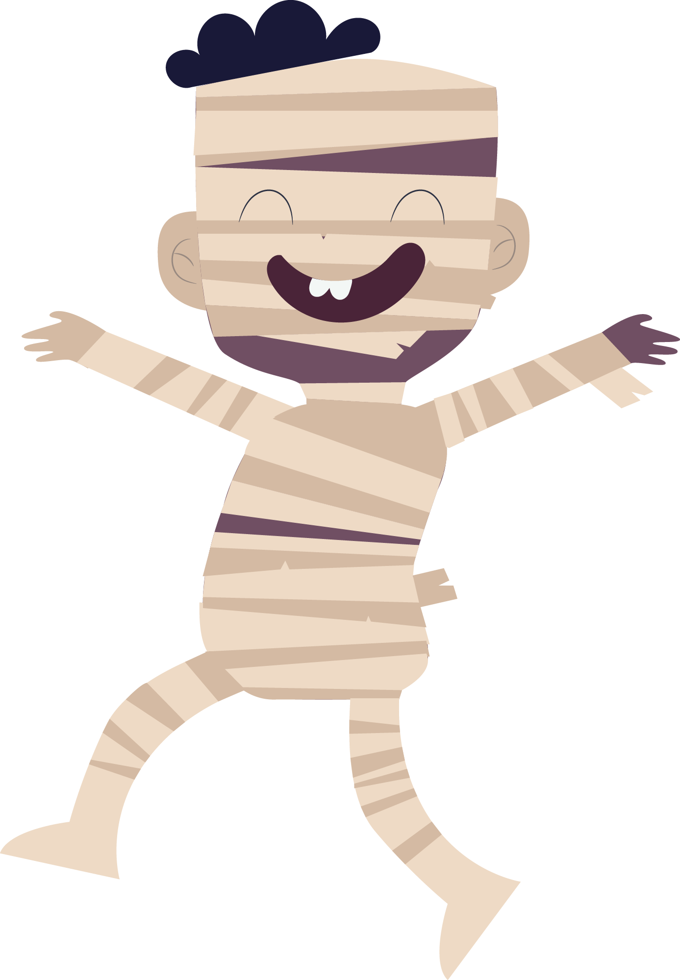 Preview for Cartoon-mummy-character-design-halloween-characters-sticker-25331