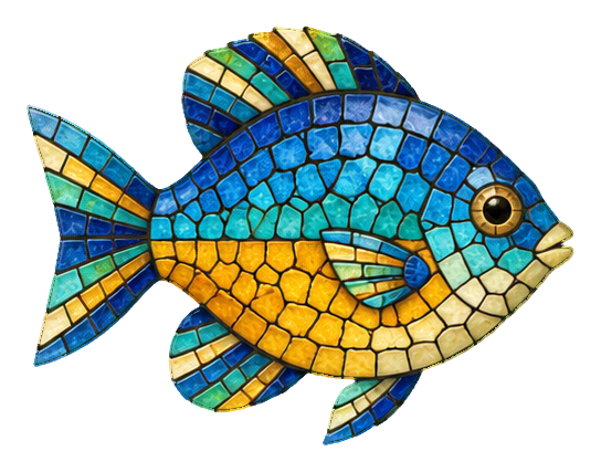 Preview for Mosaic Tropical Fish Damselfish