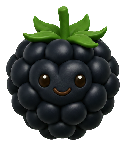 Preview for 3d Fruit Pals Blackberry Pal