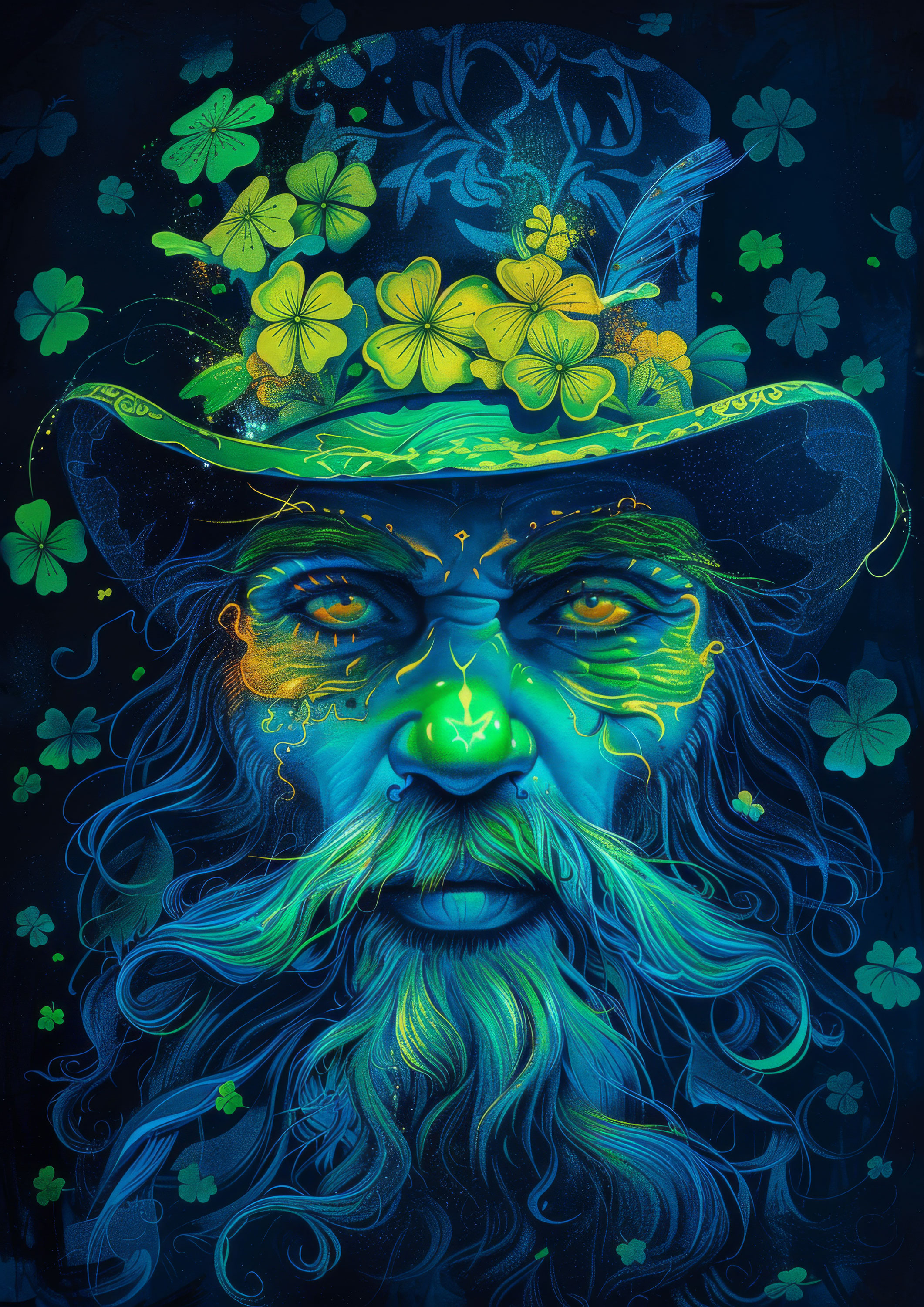 Preview for Lucky-leprechaun-portrait-st-patricks-background-1f865