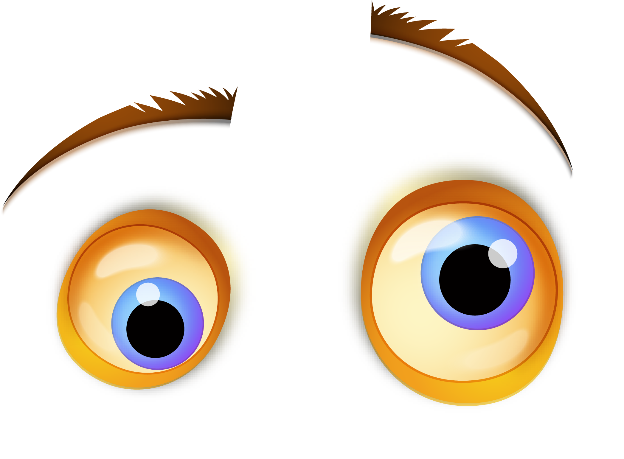 Preview for Cartoon-eyes-illustration-emoji-eyes-sticker-7b0a1