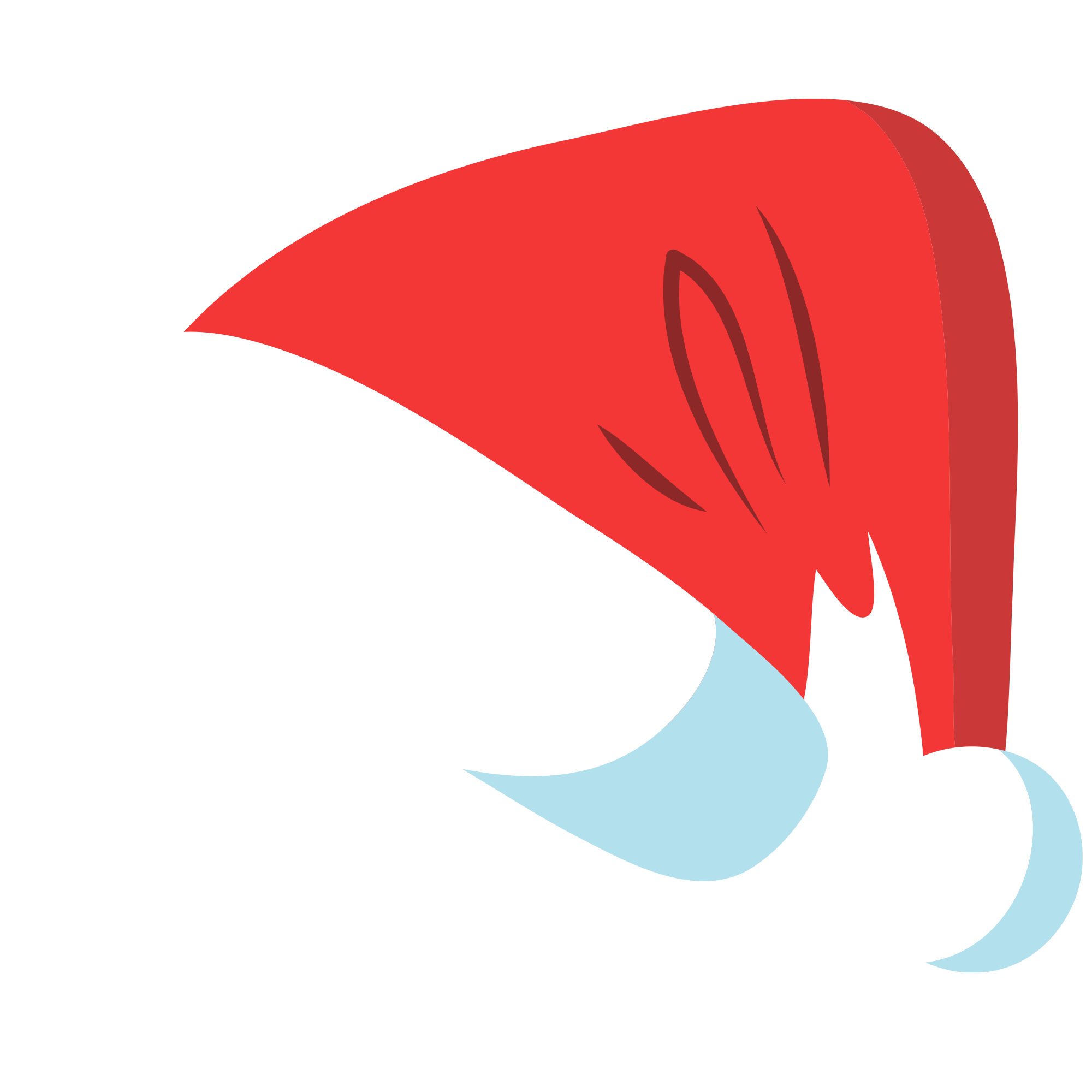 Preview for Santa-hat-illustration-ball-sticker-3a748