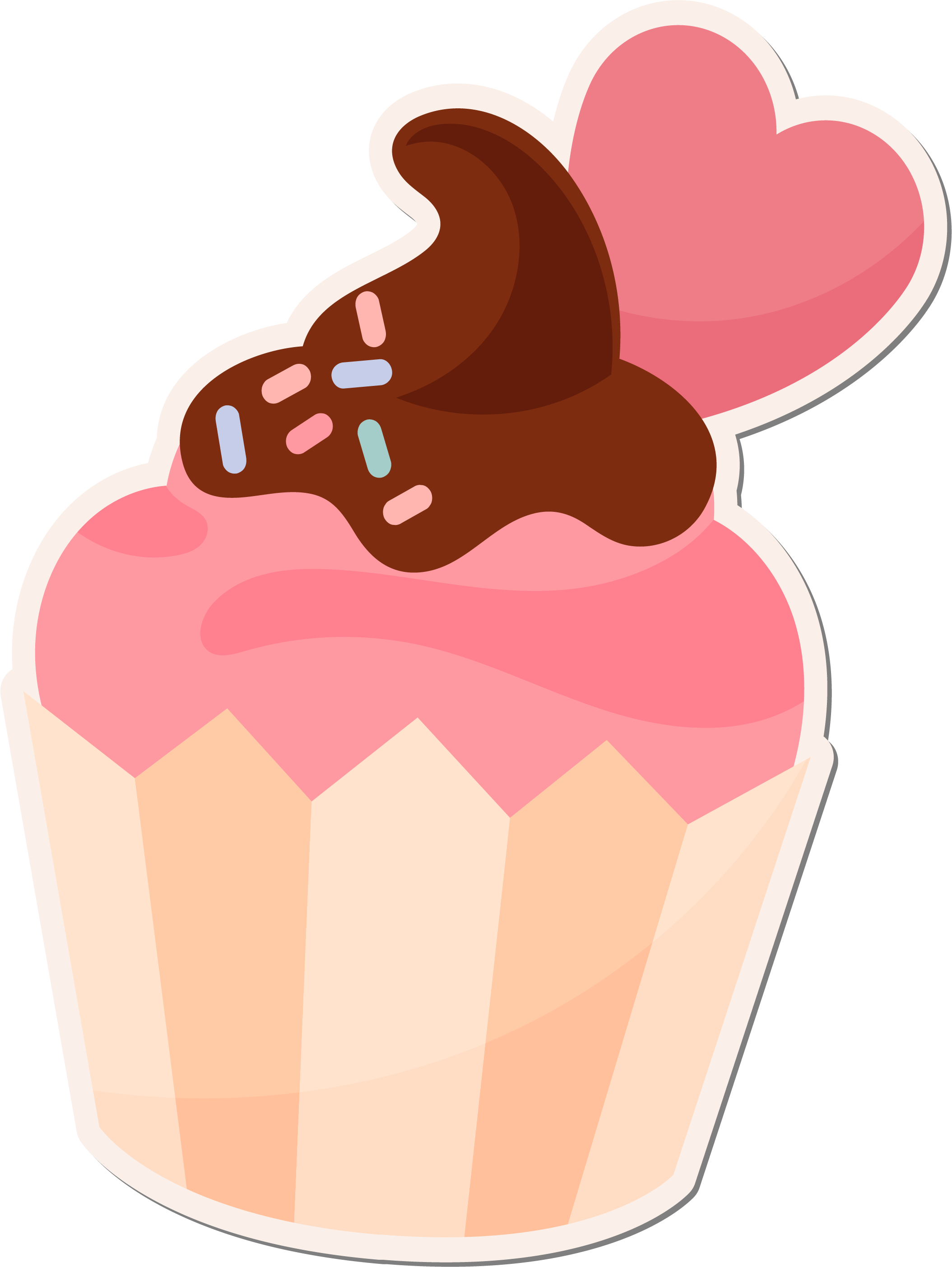 Preview for Cupcake-illustration-design-cute-love-sticker-64c8c