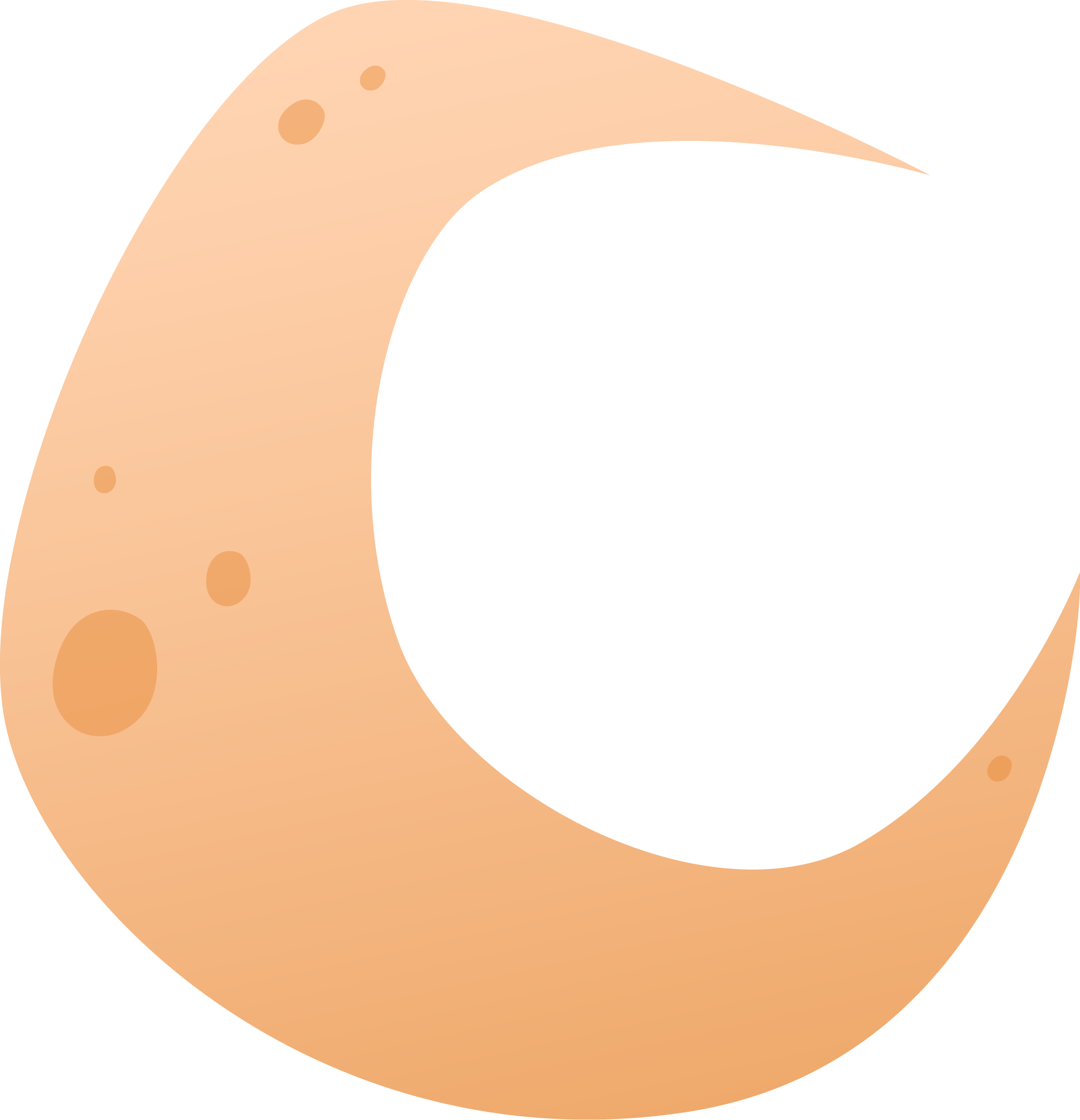Preview for Crescent-moon-icon-design-spooky-sticker-94d68