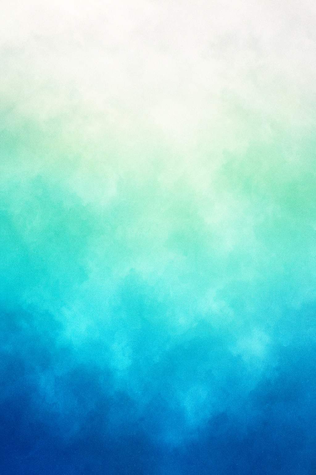 Vertical blue gradient background with a soft abstract vapor-like texture.