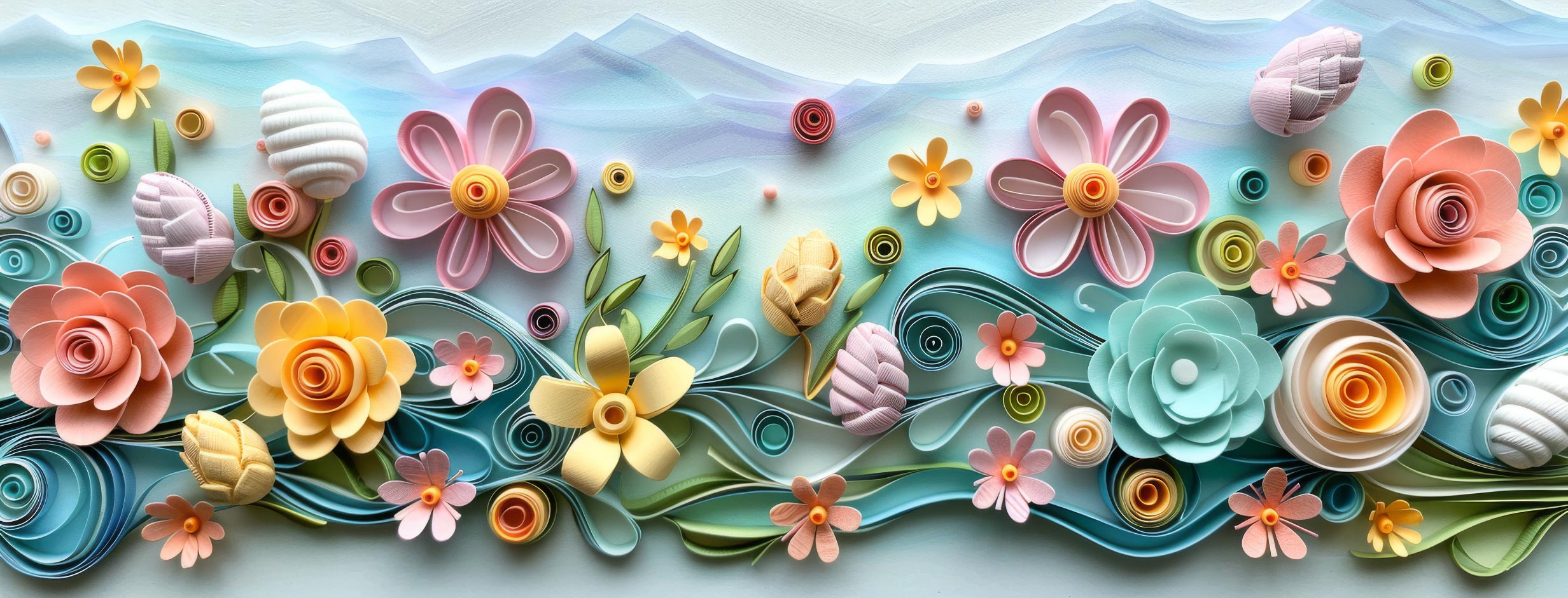 Preview for Vibrant-floral-arrangement-design-easter-facebook-background-9f1c0