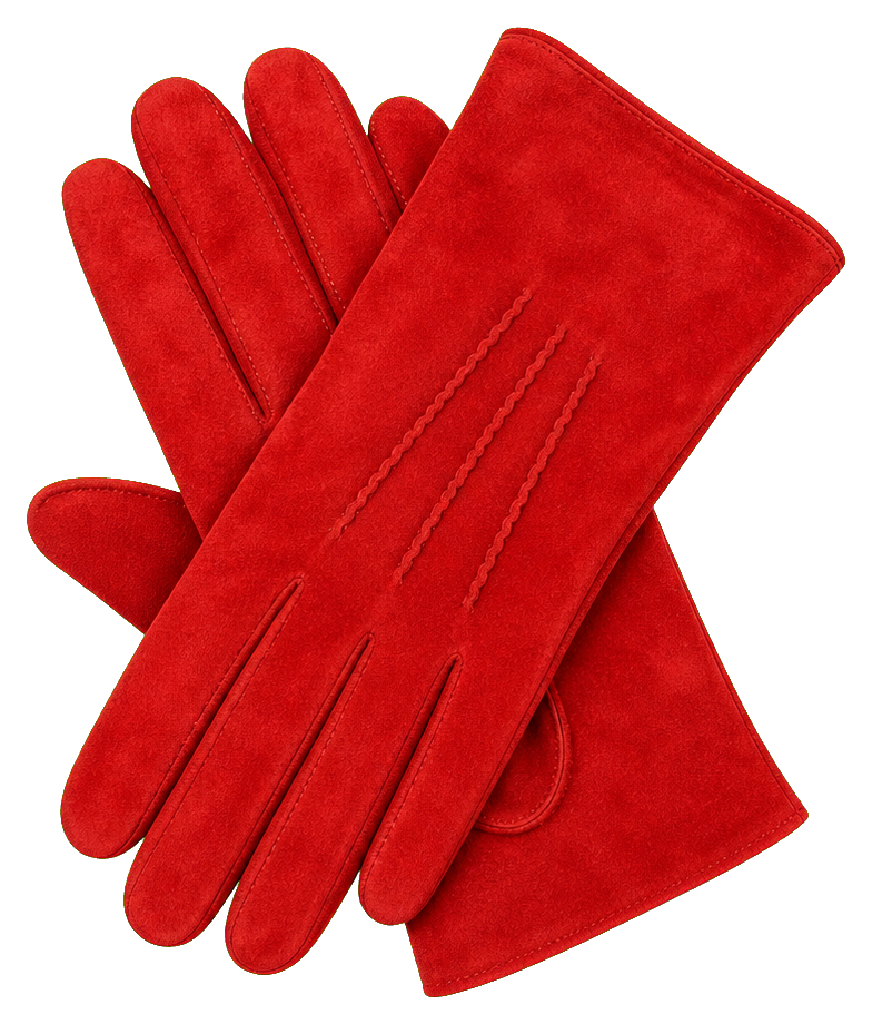 Preview for Red Suede Gloves Sticker