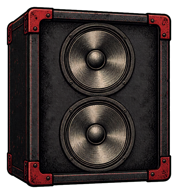 Preview for Twin Cone Speaker Cabinet Sticker