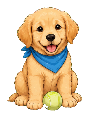 Preview for Golden Retriever Bandana Sticker